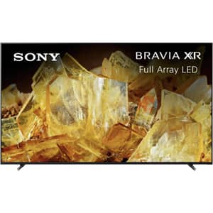 Sony 75-inch X90L Series Full Array LED 4K HDR Google TV with Cognitive Processor XR – XR-75X90L – (2023 Model)