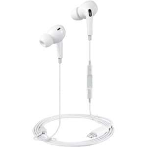 Zoook EarPod I Lightning In Ear Stereo Headphones With Mic White