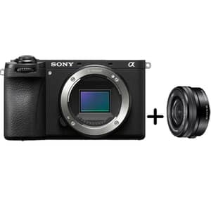 Sony Alpha a6700 4K and 26MP APS-C Mirrorless Digital Camera with 16-50mm f/3.5-5.6 OSS Power Zoom Lens - Black