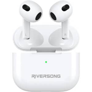 Riversong Airfly L3 EA227 ENC True Wireless Earbuds White