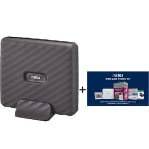 Fujifilm INSTAX WIDE LINK Printer + Wide Films 20S + Stand + Album