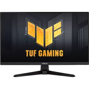 Asus TUF Gaming Monitor 24" Flat, FHD, Fast IPS Panel, Extreme Low Motion Blur, 270 Hz (OC), 1 ms (GtG) (VG249QM1A)