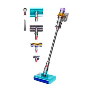 Dyson V15s Detect Submarine Wet and Dry Vacuum Cleaner - Yellow/Nickel - Middle East Version