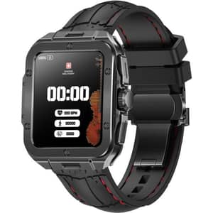 Swiss Military ALPS 2 Smartwatch with Black Silicon Strap - Gun Metal
