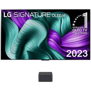 إل جي OLED77M36LA مع اتصال لاسلكي  تلفزيون 4k ذكي من سلسلة Signature OLED M3 مقاس 77 بوصة (موديل 2023)