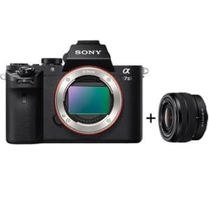 Sony Alpha a7C II 4K and 33MP Full-Frame Mirrorless Digital Camera with FE 28-60mm f/4-5.6 Lens - Black