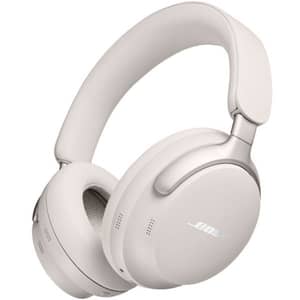 Bose QuietComfort Ultra Wireless Spatial Audio Over-Ear Headphones, White Smoke - 880066-0200