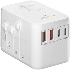 Smartix Premium International Travel Adaptor 65W White