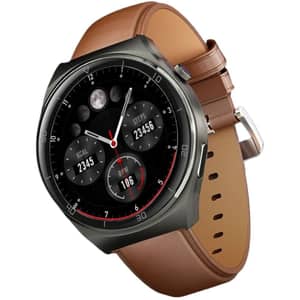 Aukey Ultra 36.3mm AMOLED Display, Fitness Tracking & Sleep Monitor, Smartwatch, Grey