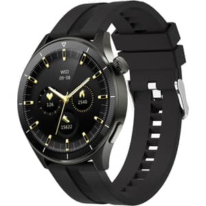 Aukey Pro 36.8mm High-Resolution Display, Multi-Sport Tracking & Sleep Monitor, Smartwatch, Grey