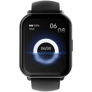 HiFuture Zone 2 1.85″ TFT Smartwatch with SpO₂ & Multi-Sport Modes - Black