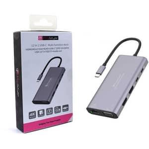 موصل برو style متعدد المخارج 12 في 1 USB-C