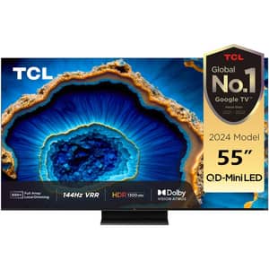TCL 55C755 QD-Mini LED 4K Google Television 55inch (2024 Model)