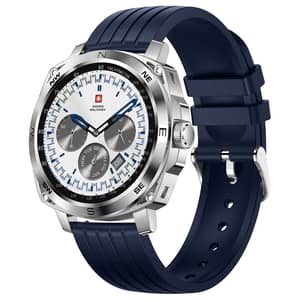 Swiss Military DOM4 1.85″ Display Smartwatch - Blue