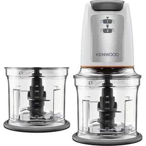 Kenwood Chopper with Extra Bowl, Stainless Steel Blades – CHP61.200WH