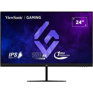 ViewSonic Monitor 24" Flat, FHD, LED Panel, Gaming (VX2479-HD-PRO)