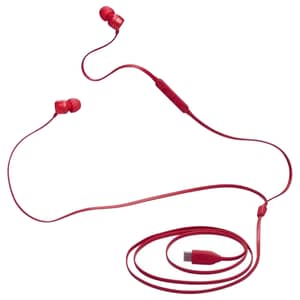 JBL Tune 310C Wired USB Hi-Res In Ear Headphones - Red