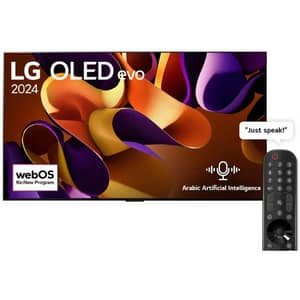 LG 77 Inch OLED evo G4 4K Smart TV AI Magic remote Dolby Vision webOS24 (2024 Model)