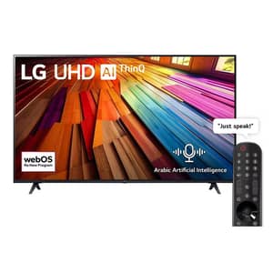 LG 86 Inch UHD UT80 4K Smart TV AI Magic remote HDR10 webOS24 (2024 Model)