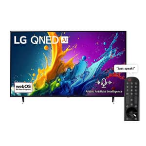 LG 55" QNED QNED80 4K Smart TV AI Magic remote HDR10 webOS24 (2024 Model)