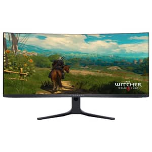 Dell Alienware Gaming Monitor 34" Curved, WQHD, QD-OLED Panel, HDR True Black 400, FreeSync Premium Pro, G-Sync Compatible, 165 Hz, 0.1 ms (AW3423DWF)