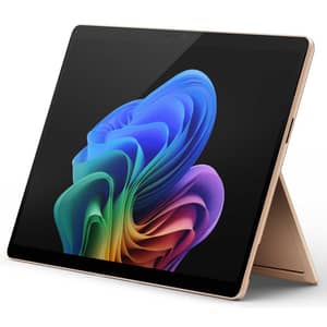 Microsoft Surface Pro (2024) Copilot+ PC - Qualcomm Snapdragon X Elite / 13inch / 512GB SSD / 16GB RAM / Shared Qualcomm Adreno Graphics / Touch Display / Windows 11 Home / Dune / Middle East Version - [ZIA-00052]