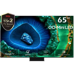 TCL 65" QD-Mini LED 4K Google Television - 65C855 (2024 Model)