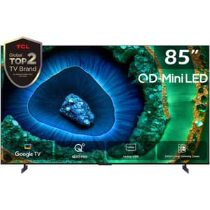 TCL 85" QD-Mini LED 4K Google Television - 85C855 (2024 Model)