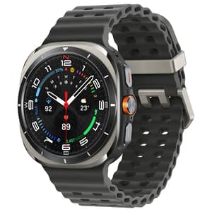 Samsung Galaxy Watch Ultra 47mm LTE Smartwatch with Sapphire Crystal & Advanced Health Suite - Titanium Silver
