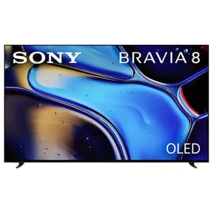 تلفزيون سوني برافيا 8 كلاس الذكي بتقنية OLED وشاشة HDR بدقة 4K يدعم جوجل قياس 55 بوصة (موديل 2024) K-55XR80
