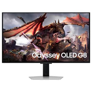 Samsung Odyssey Gaming Monitor G8 32" Flat,OLED,UHD,240HZ,0.03MS, Smart (LS32DG802SMXUE)