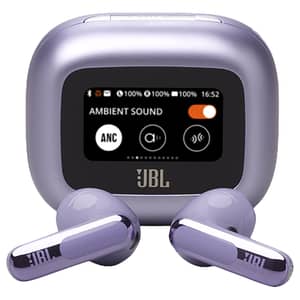 JBL Live Flex 3 True Wireless Noise Cancelling Open Stick Earbuds - Purple