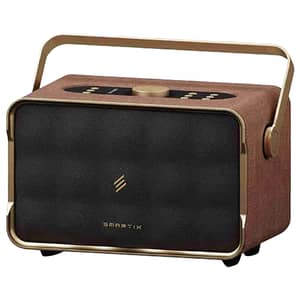 مكبر صوت ساوندبود استوديو بريميوم ريترو من سمارتيكس لون بني