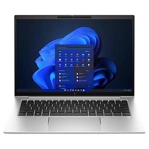 HP EliteBook 840 G10 (2023) Notebook - 13th Gen / Intel Core i7-1355U / 14inch FHD / 512GB SSD / 16GB RAM / Shared Intel UHD 600 Graphics / Windows 11 Pro / English Keyboard / Silver / - [81A19EA#BH5]