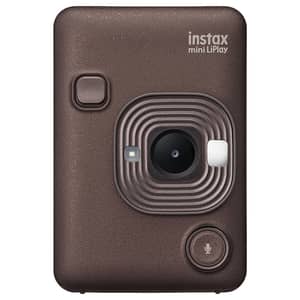 Fujifilm INSTAX MINI Liplay Hybrid Instant Camera Deep Bronze