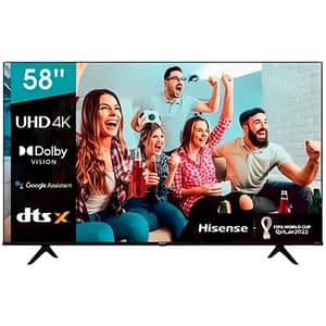Hisense 58A61N 4K UHD Smart Television 58inch (2024 Model)