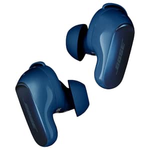 Bose QuietComfort Ultra Wireless Active Noise‑Cancelling Earbuds - Lunar Blue - 882826-0060