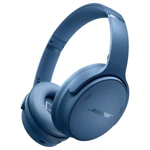 Bose QuietComfort Wireless Noise‑Cancelling Over‑Ear Headphones, Blue Dusk - 884367-1300