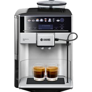 Bosch Fully Automatic Coffee Machine Vero Barista 600 Silver- Removable water tank - 1500 Watt - TIS65621RW