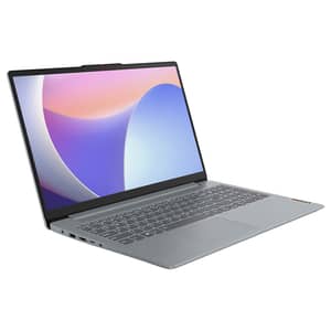 Lenovo IdeaPad Slim 3 15IRH8 (2024) Laptop - 13th Gen / Intel Core i5-13420H / 15.6inch FHD / 512GB SSD / 16GB RAM / Shared Intel UHD Graphics / Windows 11 Home / English & Arabic Keyboard / Arctic Grey / Middle East Version - [83EM00F8AX]