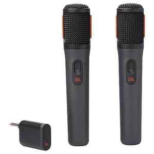 JBL PartyBox Digital Wireless Microphones, Black (PBWIRELESSMIC)