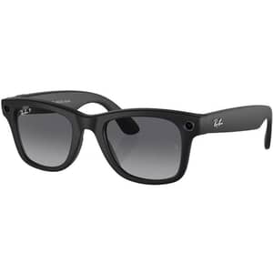 Ray-Ban Meta Wayfarer Square Polar Gradient Graphite Sunglasses RW4006
