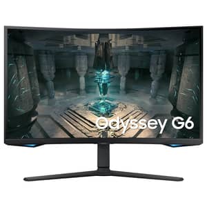 SAMSUNG GAMING MONITOR 32" CURVED,QHD,ERGONOMIC,SMART TV, IoT HUB,1MS-240HZ (LS32BG650)