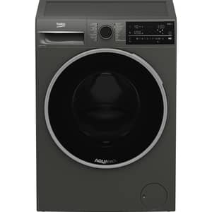 Beko 10 Kg Front Load Washing Machine, 1400 RPM, 15 Programmes, Low Noise, SteamTherapy, WTE1014XM(Grey) +