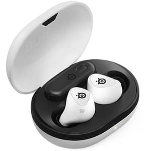 SteelSeries 61682 Arctis GameBuds Wireless Earbuds White