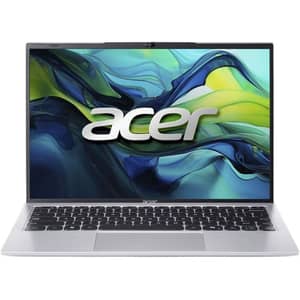 Acer Swift Lite 14 (2025) Laptop 13th Gen Intel Core i5-1334U 10 Cores Upto 4.60GHz/14" WUXGA IPS Display/512GB SSD/16GB DDR5 RAM/Win11/ English & Arabic Keyboard/WiFi-6/Silver/ -