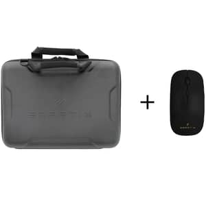 Smartix Premium Laptop Bag Black 16Inch + Wireless Mouse