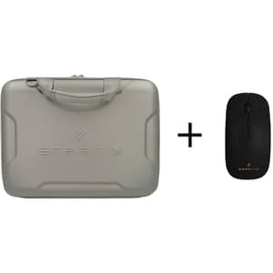 Smartix Premium Laptop Bag Gold 16Inch + Wireless Mouse