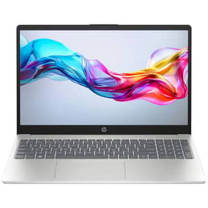 HP (2024) Laptop - 1st Series / Intel Core Ultra 5-125H / 15.6inch FHD / 512GB SSD / 16GB RAM / Shared Intel Graphics / Windows 11 Home / English & Arabic Keyboard / Natural Silver / -