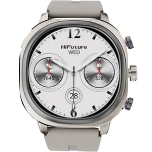 HiFuture AIX Lite 1.43″ AMOLED Smartwatch with Heart Rate Monitoring - Champagne Gold
